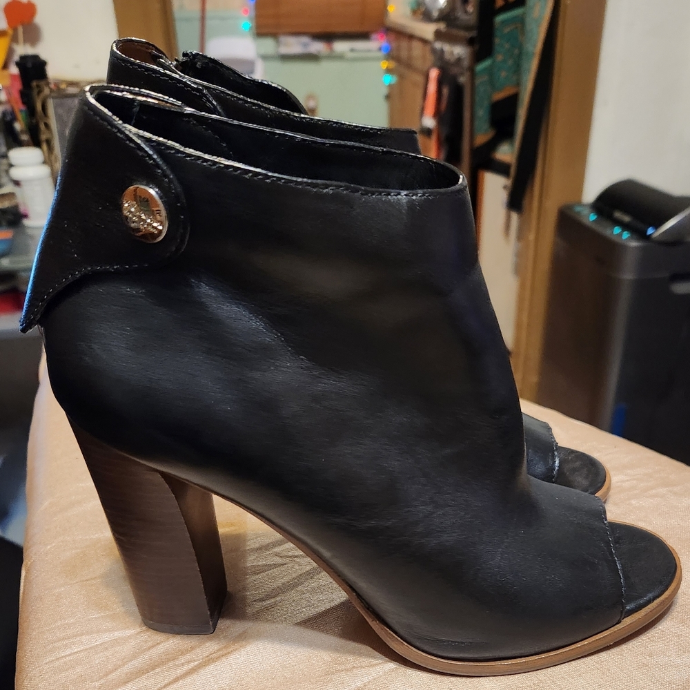 Coach Labelle Booties With Open Toe - image 1